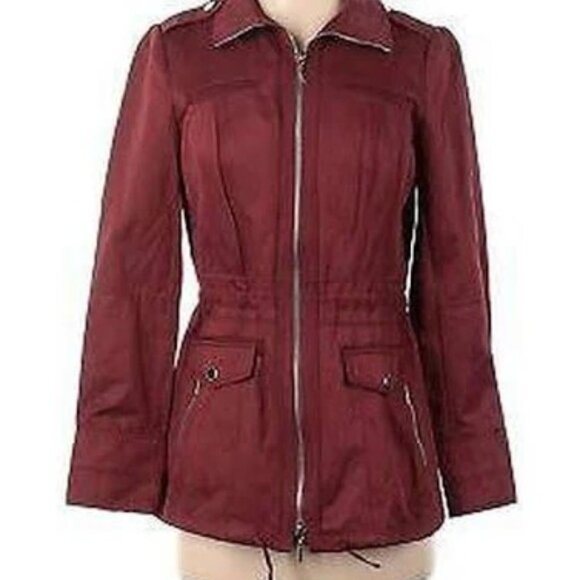 White House Black Market Utility Jacket - Picture 2 of 6